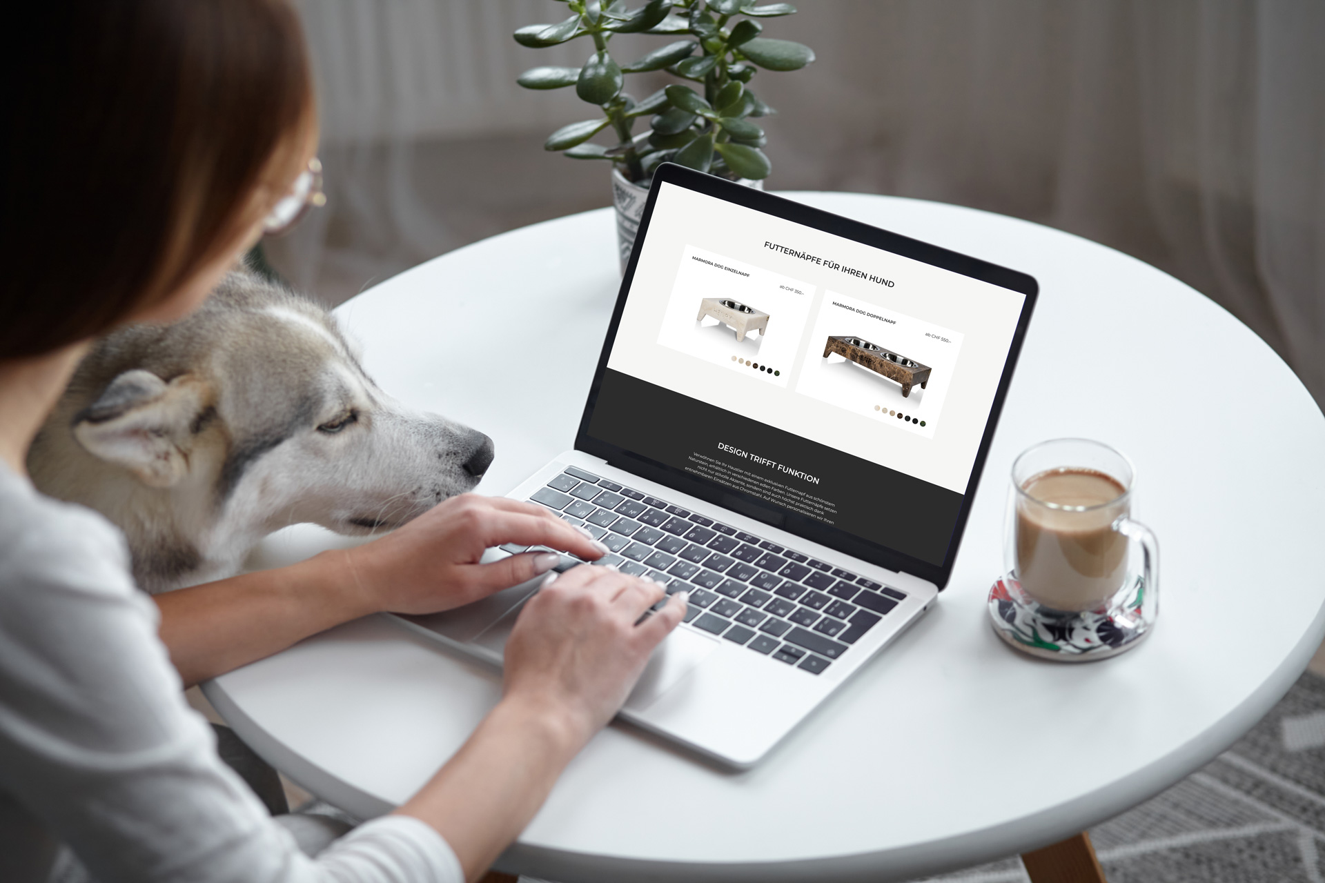 Gestaltung einer responsive Website von Königsnapf durch unsere Grafik- und Webdesignagentur FDMM Corporate Design AG